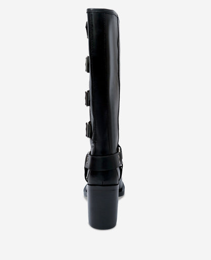 Emmett Leather Buckle Boot