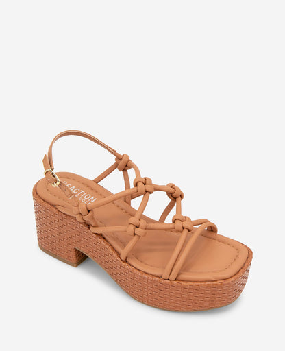 REACTION - Essa Woven Platform Sandal