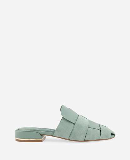 Faina Leather Fisherman Slide Sandal