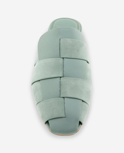 Faina Leather Fisherman Slide Sandal