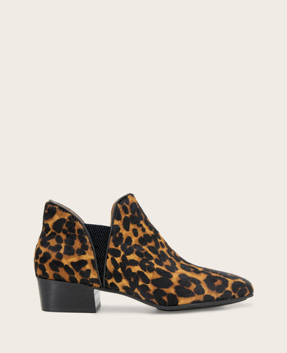 GENTLE SOULS - Fran Leopard Calf Hair Bootie