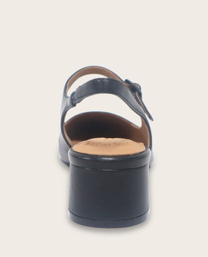 GENTLE SOULS - Gladys Leather Ankle Strap Slingback