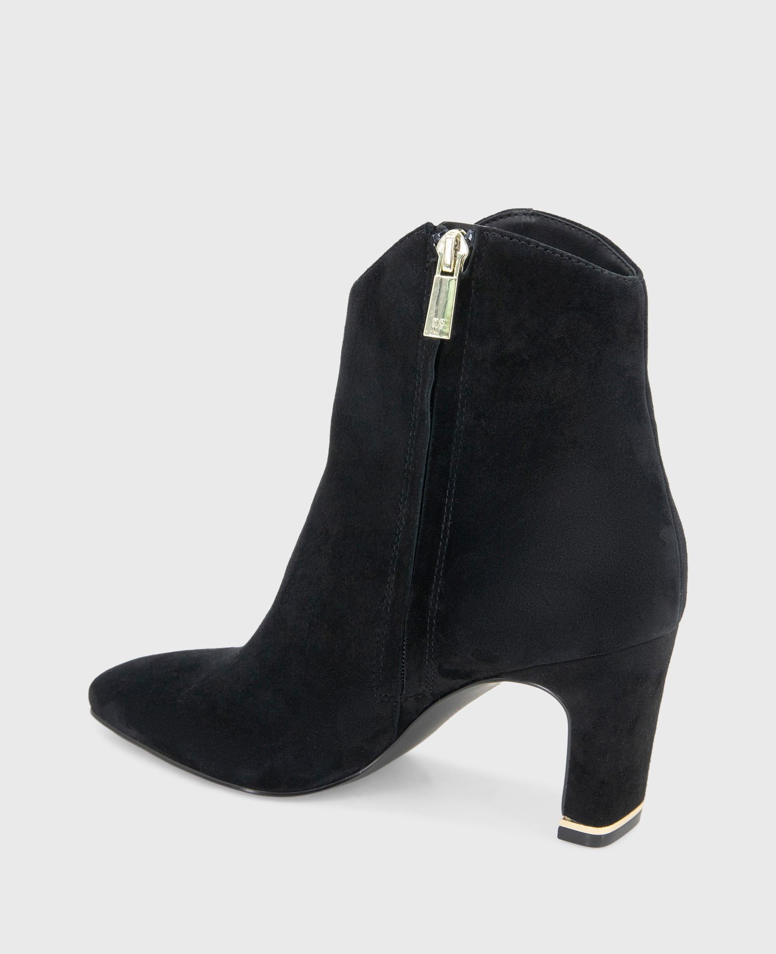 Grizelda Suede Heel Boot