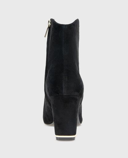 Grizelda Suede Heel Boot