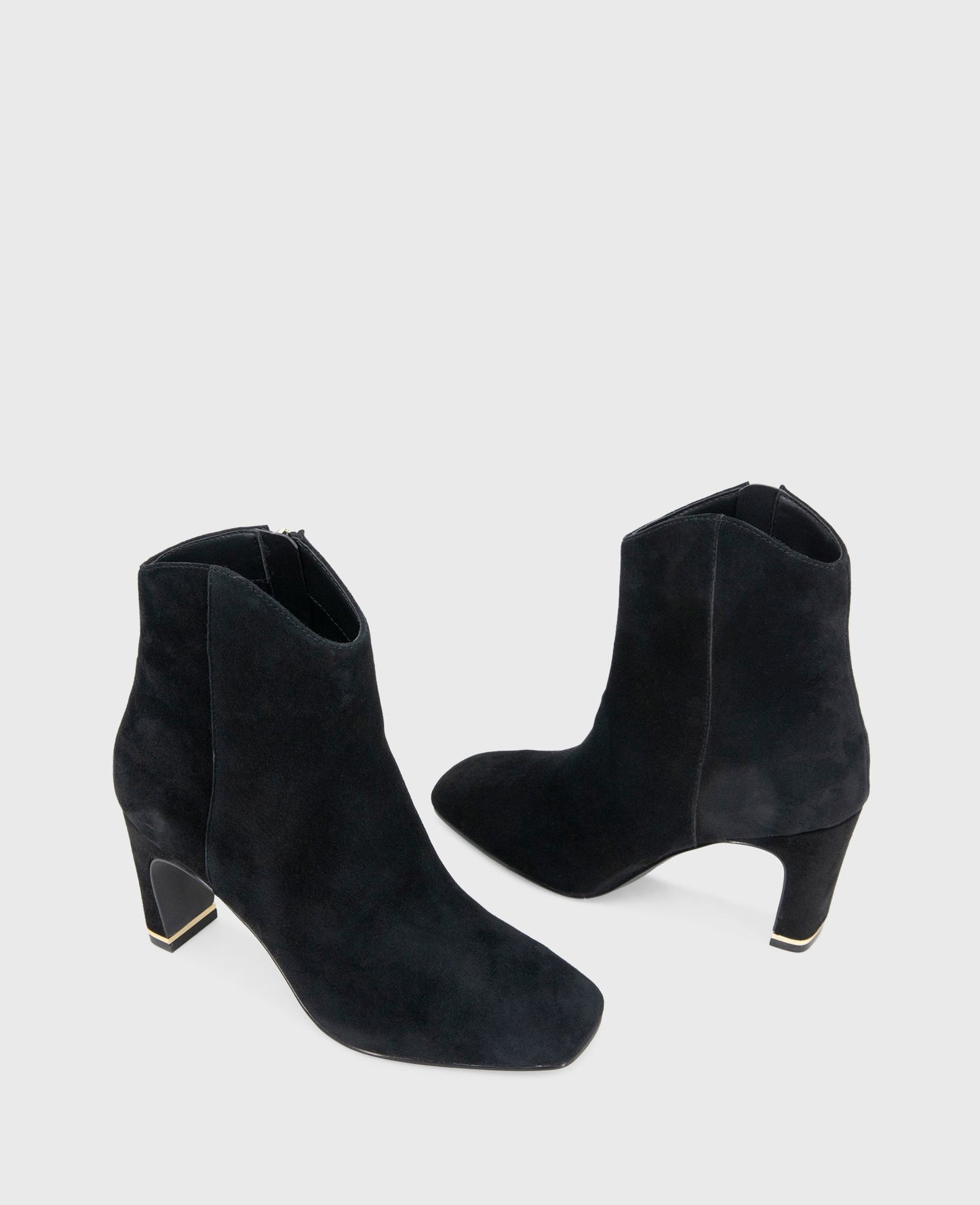 Grizelda Suede Heel Boot