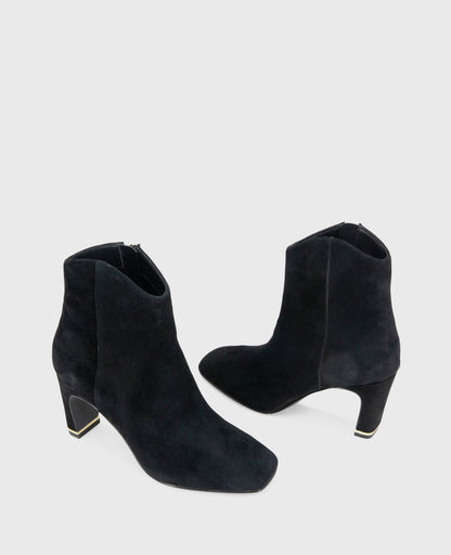 Grizelda Suede Heel Boot