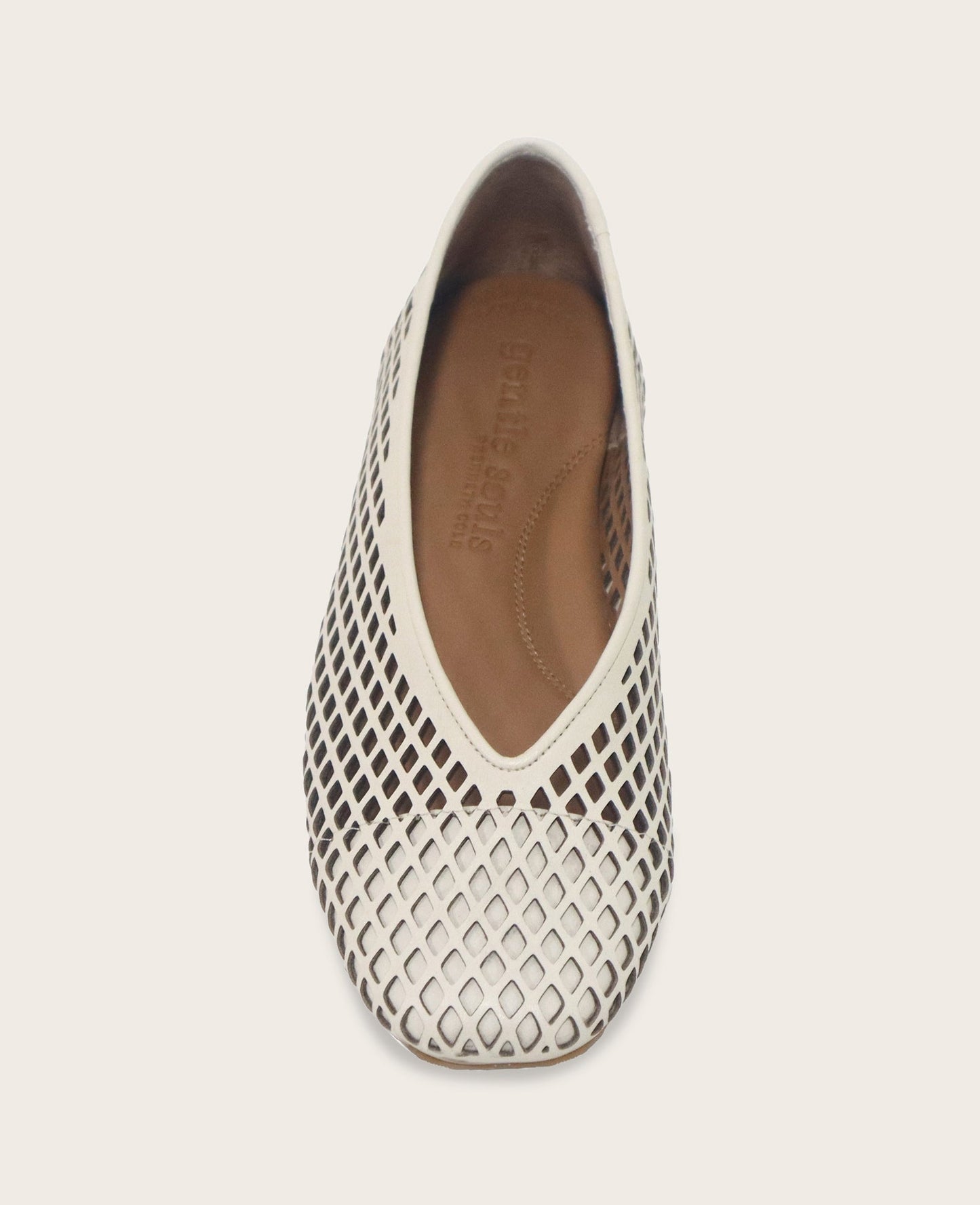 GENTLE SOULS - Willow Perforated Leather Ballet Flat