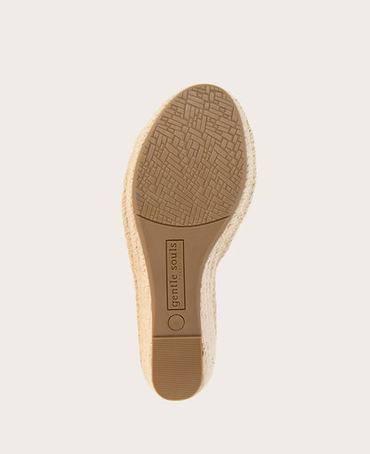 GENTLE SOULS- Cody Suede Espadrille Wedge