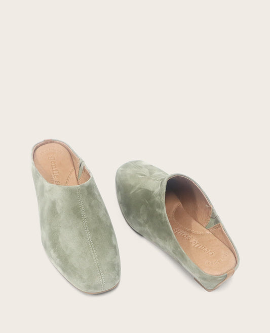 GENTLE SOULS - Carmena Suede Mule Heel