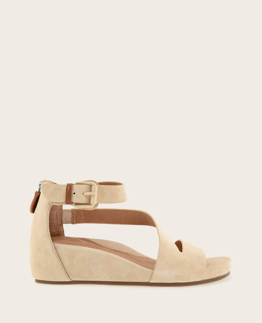 GENTLE SOULS - Gwen Suede Wedge Sandal