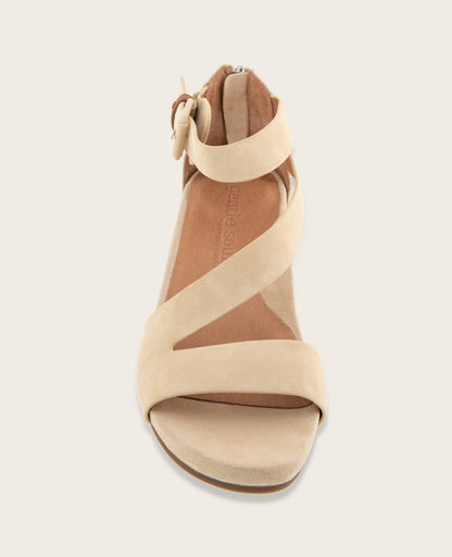 GENTLE SOULS - Gwen Suede Wedge Sandal