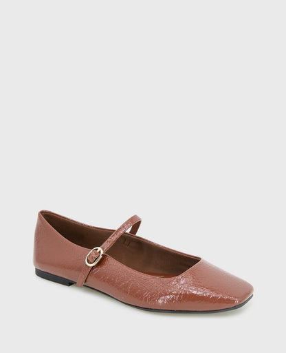 Jasper Patent Leather Ballet Flat