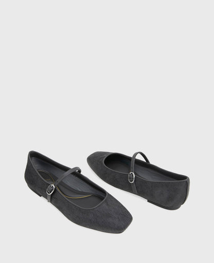 Jasper Calf Hair Ballet Flat