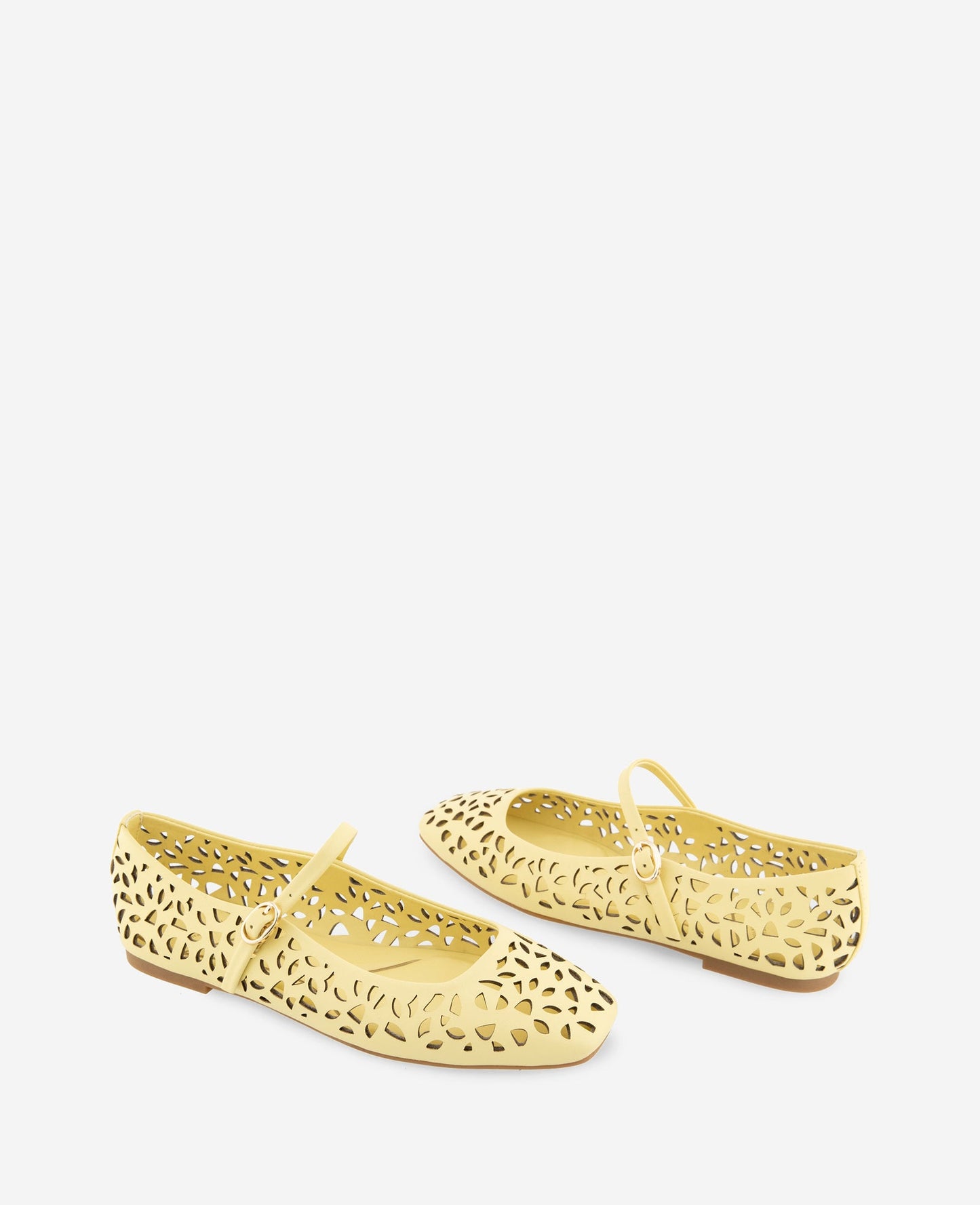 Jasper Perforated Leather Ballet Flat