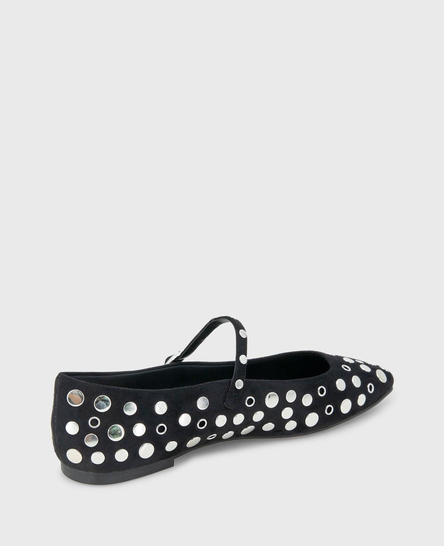 Jasper Suede Stud Ballet Flat