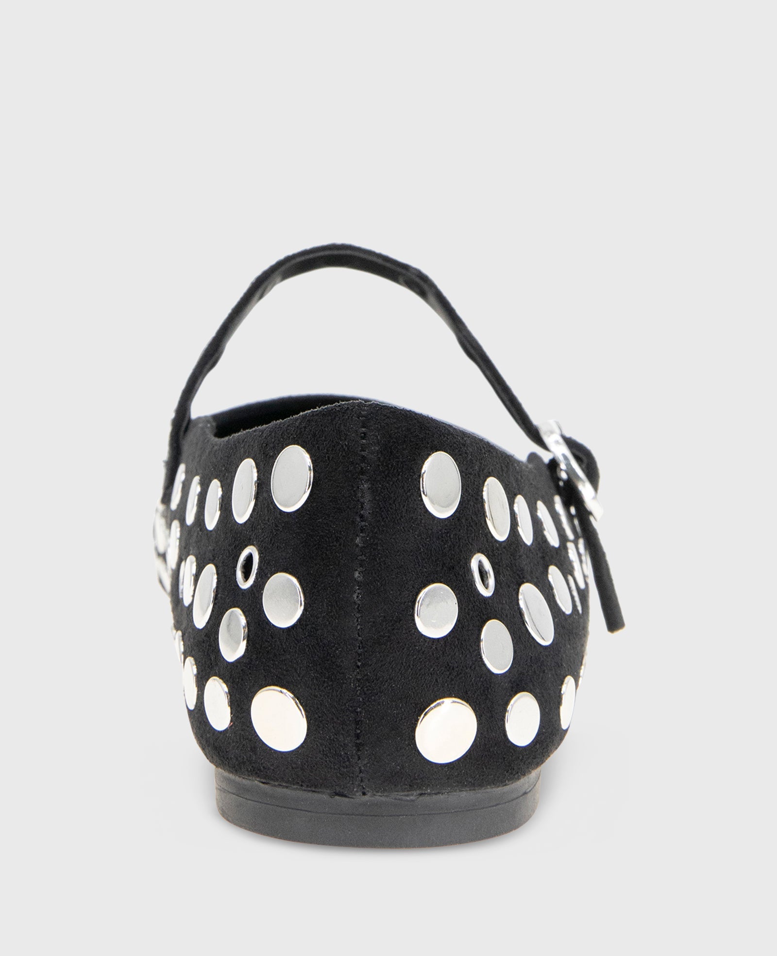 Jasper Suede Stud Ballet Flat