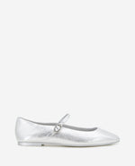 Jasper Metallic Leather Ballet Flat