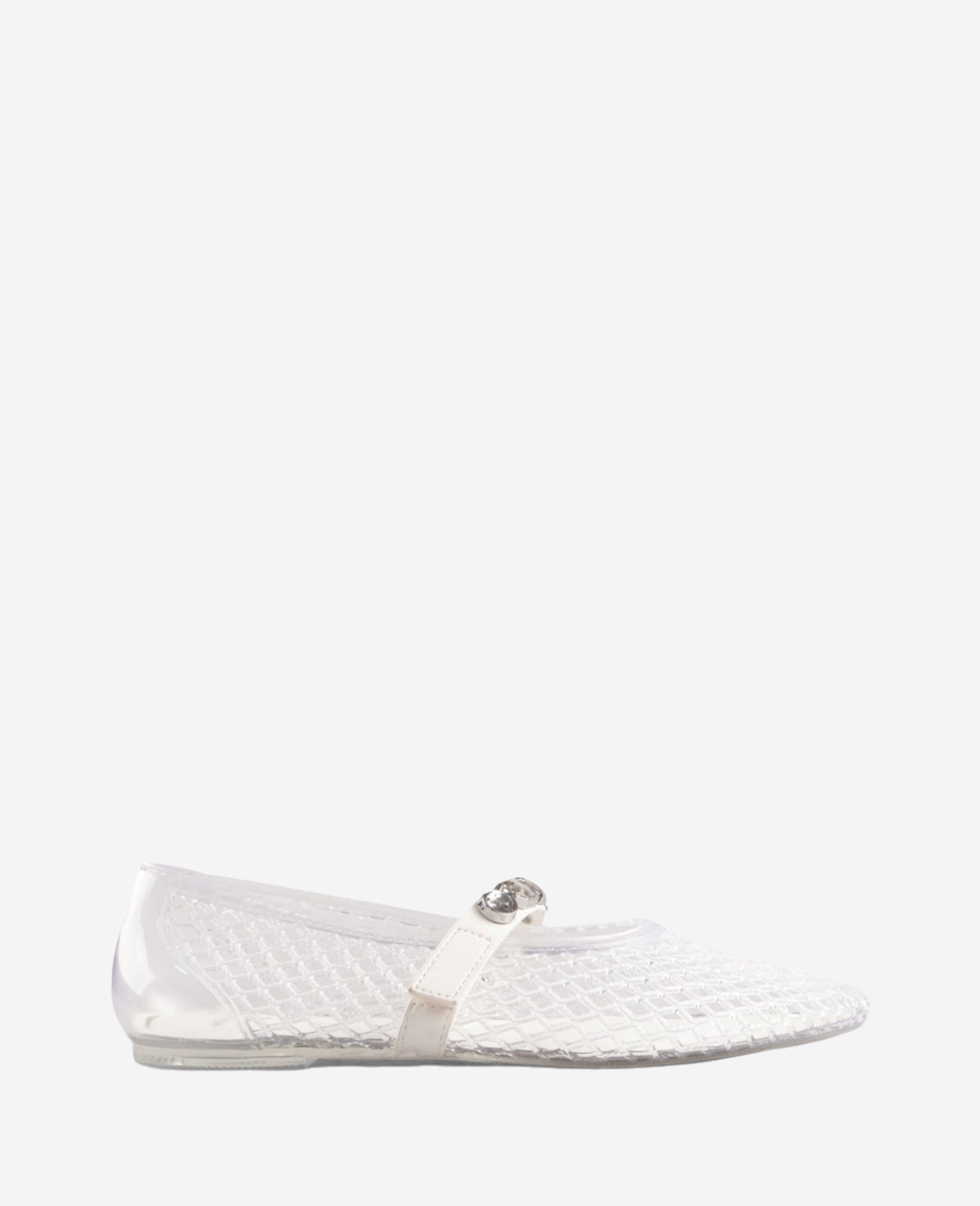 Jazzy Stone Embellished Ballet Flat