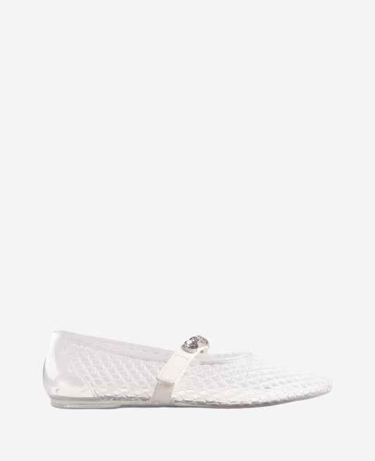 Jazzy Stone Embellished Ballet Flat