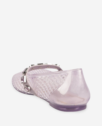 Jazzy Stone Embellished Ballet Flat