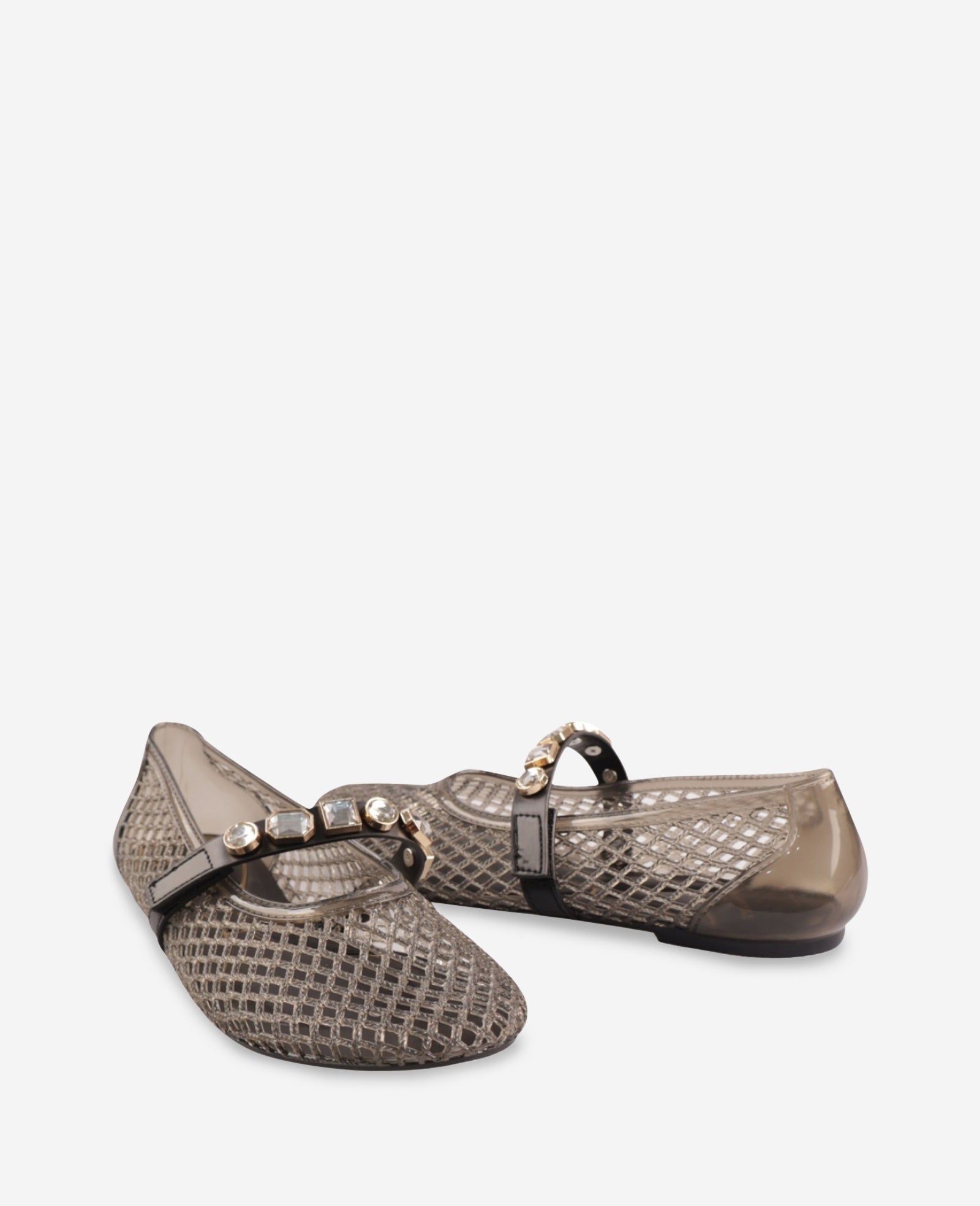 Jazzy Stone Embellished Ballet Flat