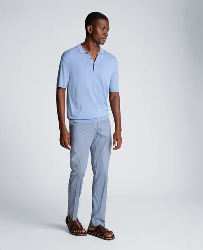 Short Sleeve Polo Sweater