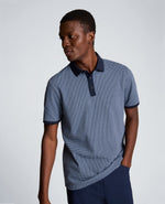 Contrast Placket Button Polo