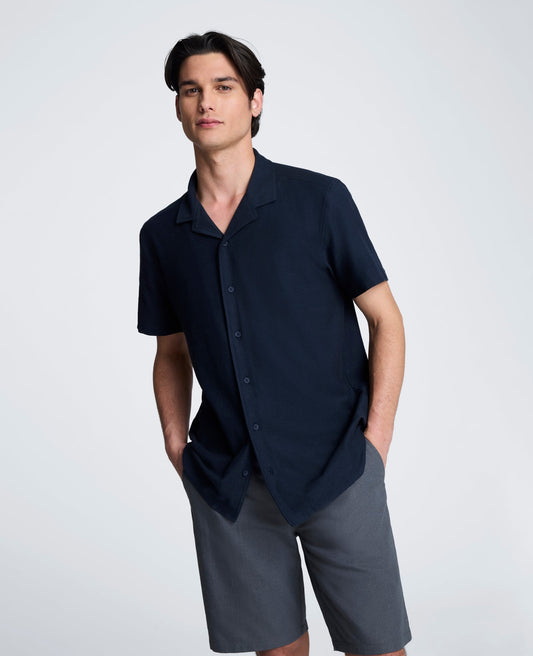 Knit Camp Shirt