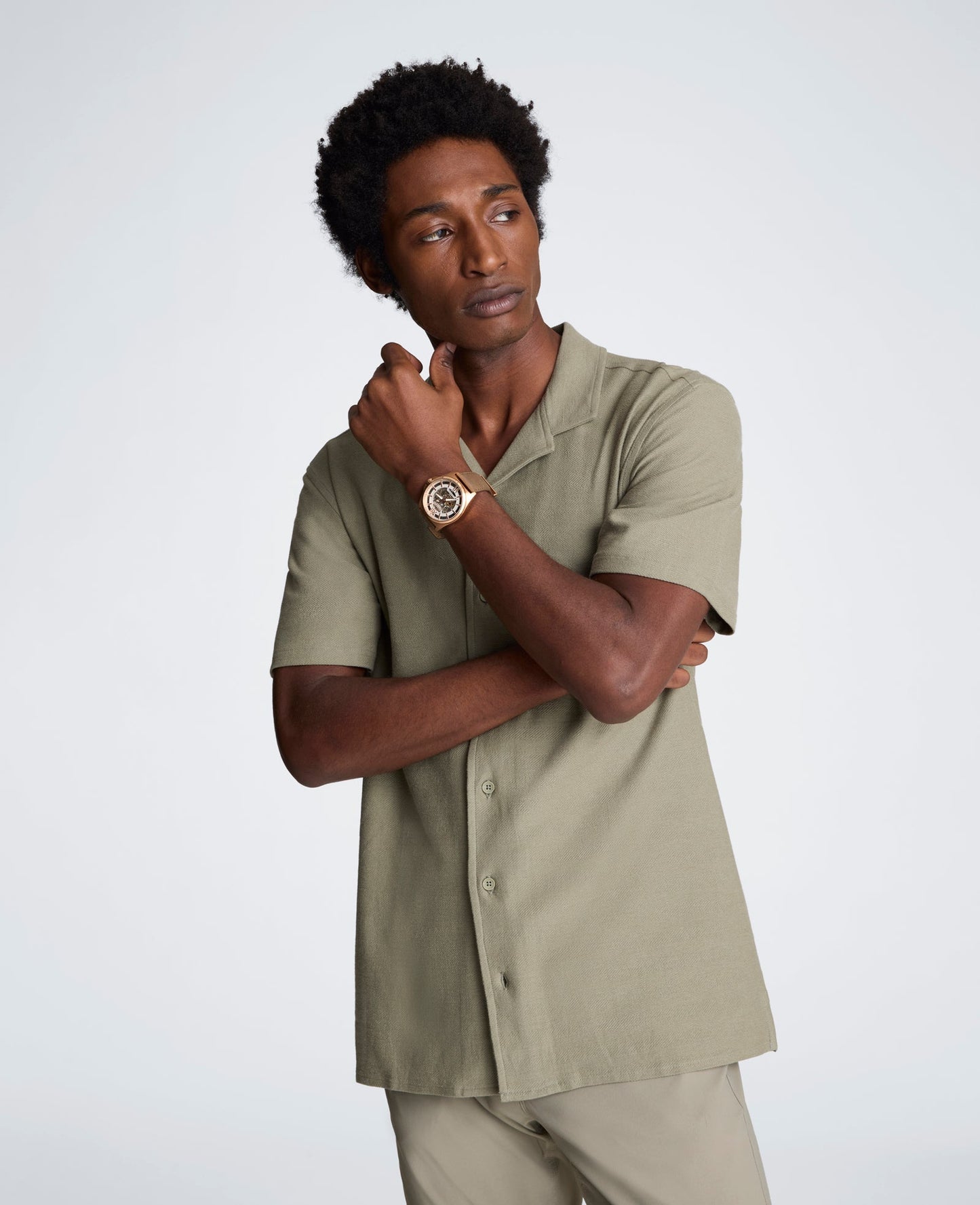 Knit Camp Shirt