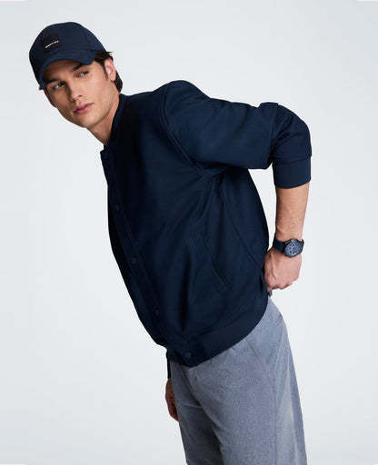Relaxed Bomber Jacket