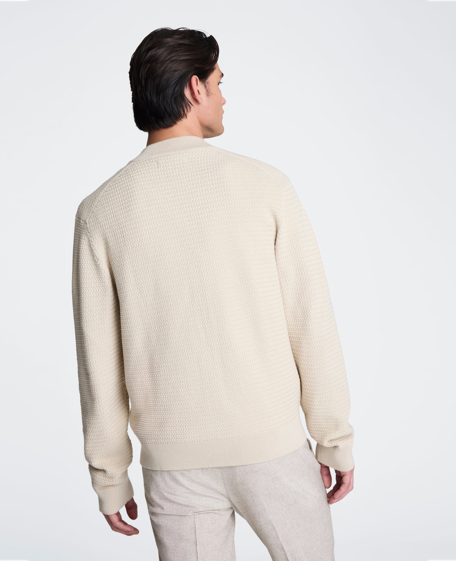 Sweater Bomber Jacket