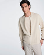 Sweater Bomber Jacket