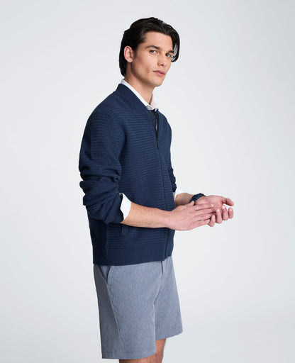 Sweater Bomber Jacket