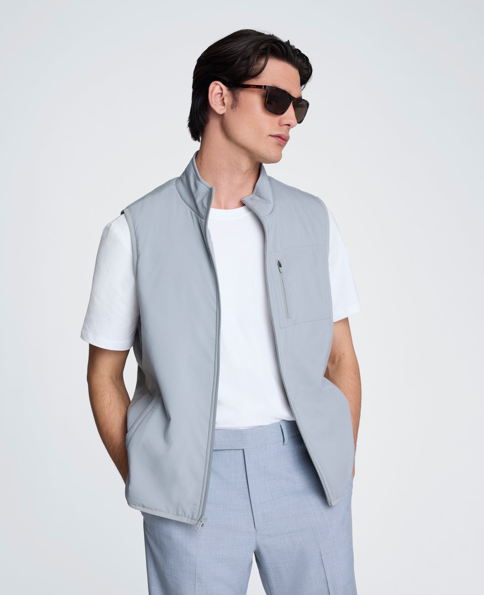 Mixed Media Vest