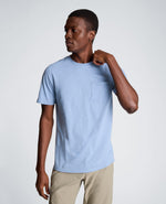 Crew Neck Tee with Pocket