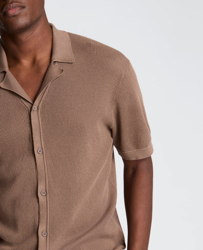 Knit Camp Shirt