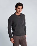 Long Sleeve Johnny Collar Polo