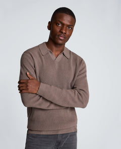 LIGHT BROWN HEATHER