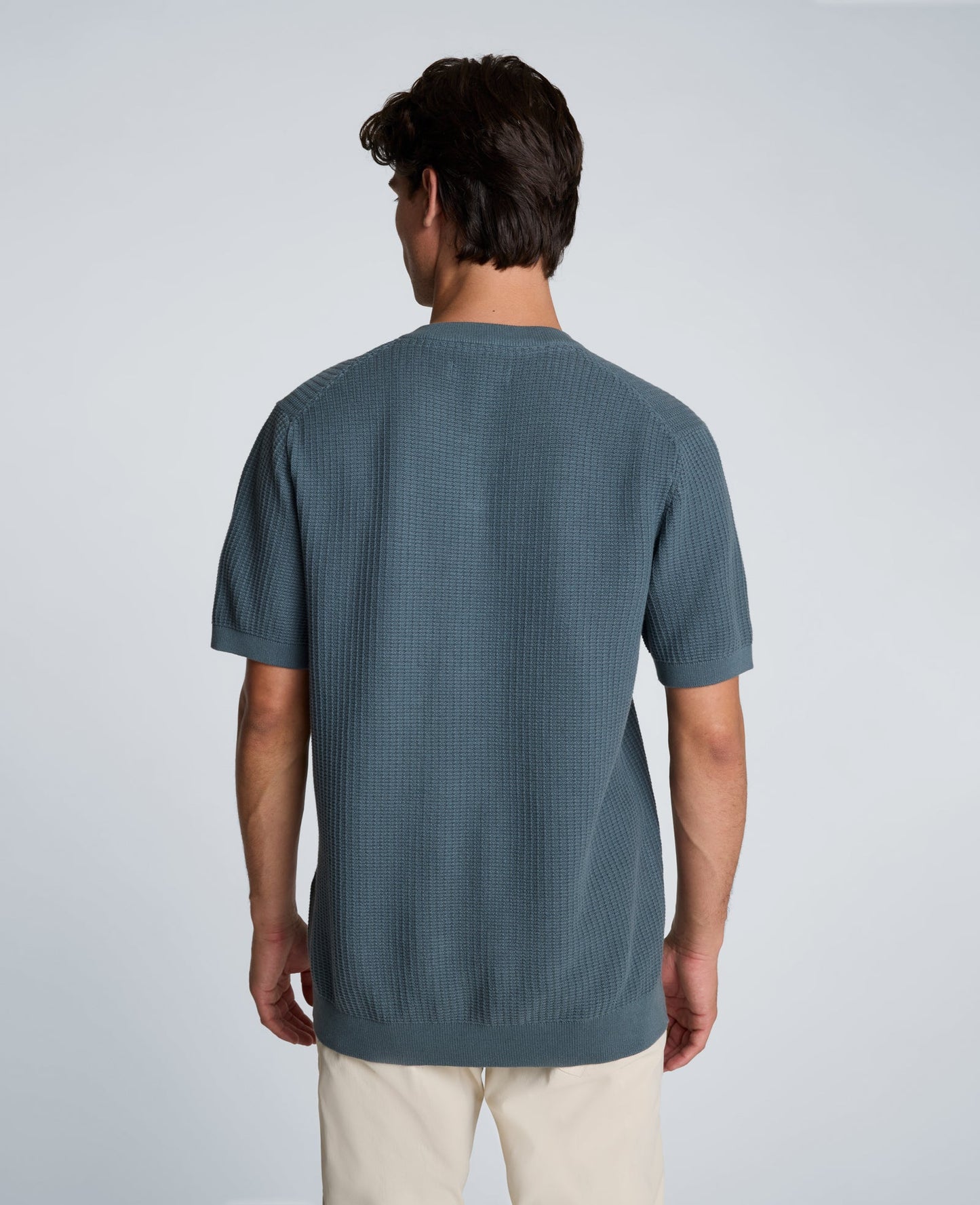 Johnny Collar Henley Sweater