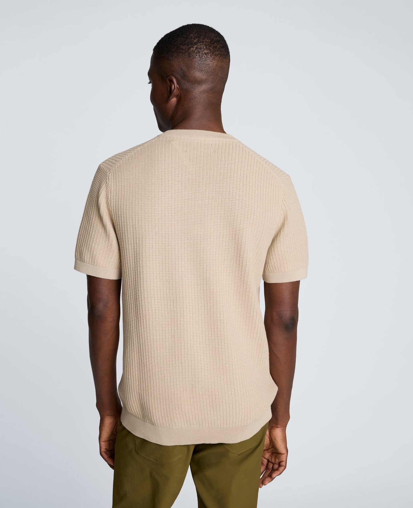 Johnny Collar Henley Sweater