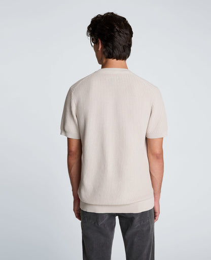 Johnny Collar Henley Sweater