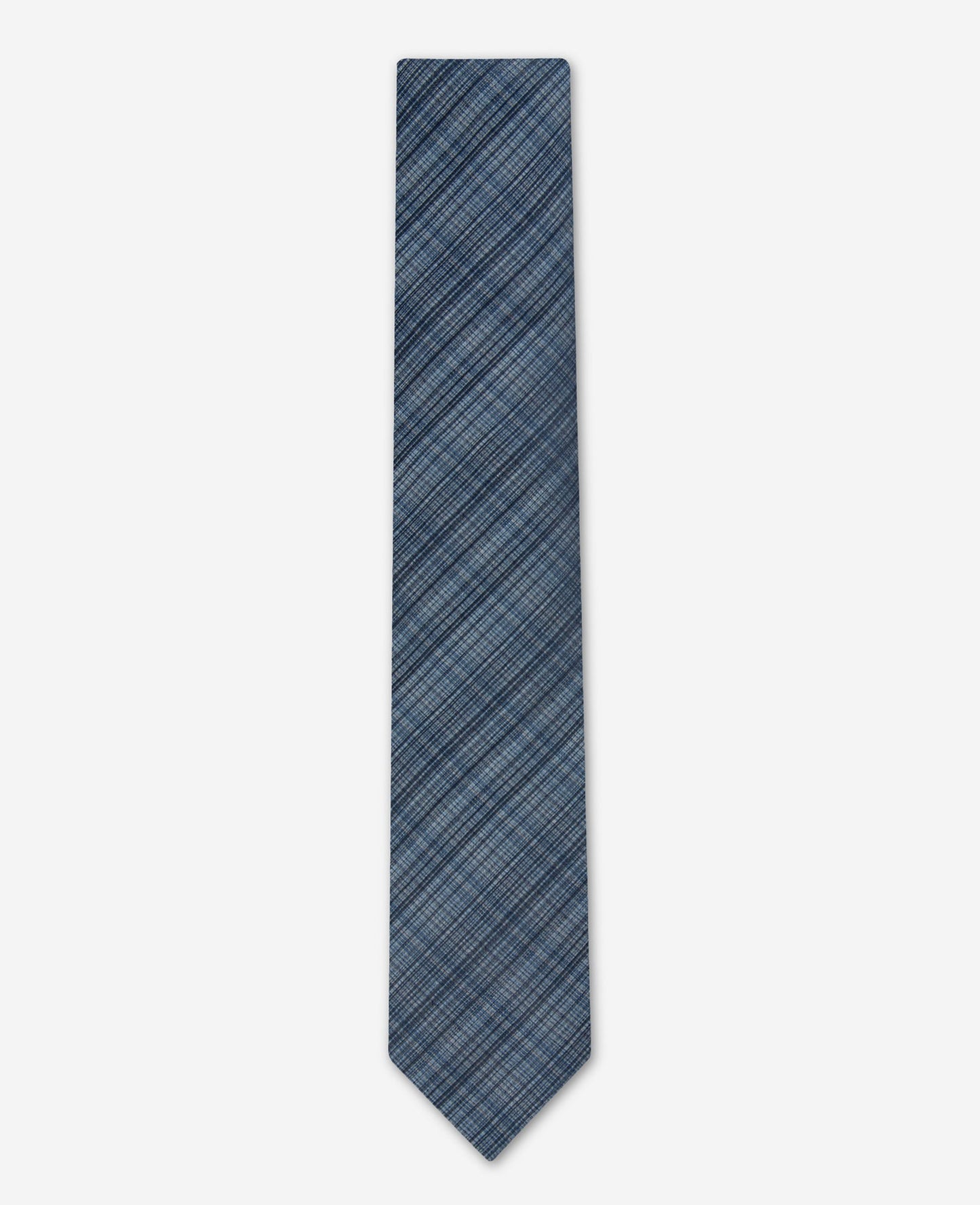 Blue Plaid Tie