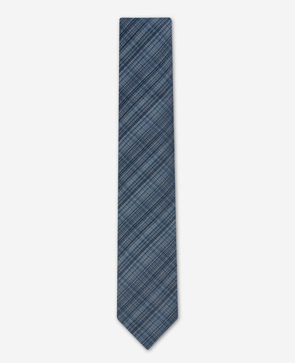Blue Plaid Tie