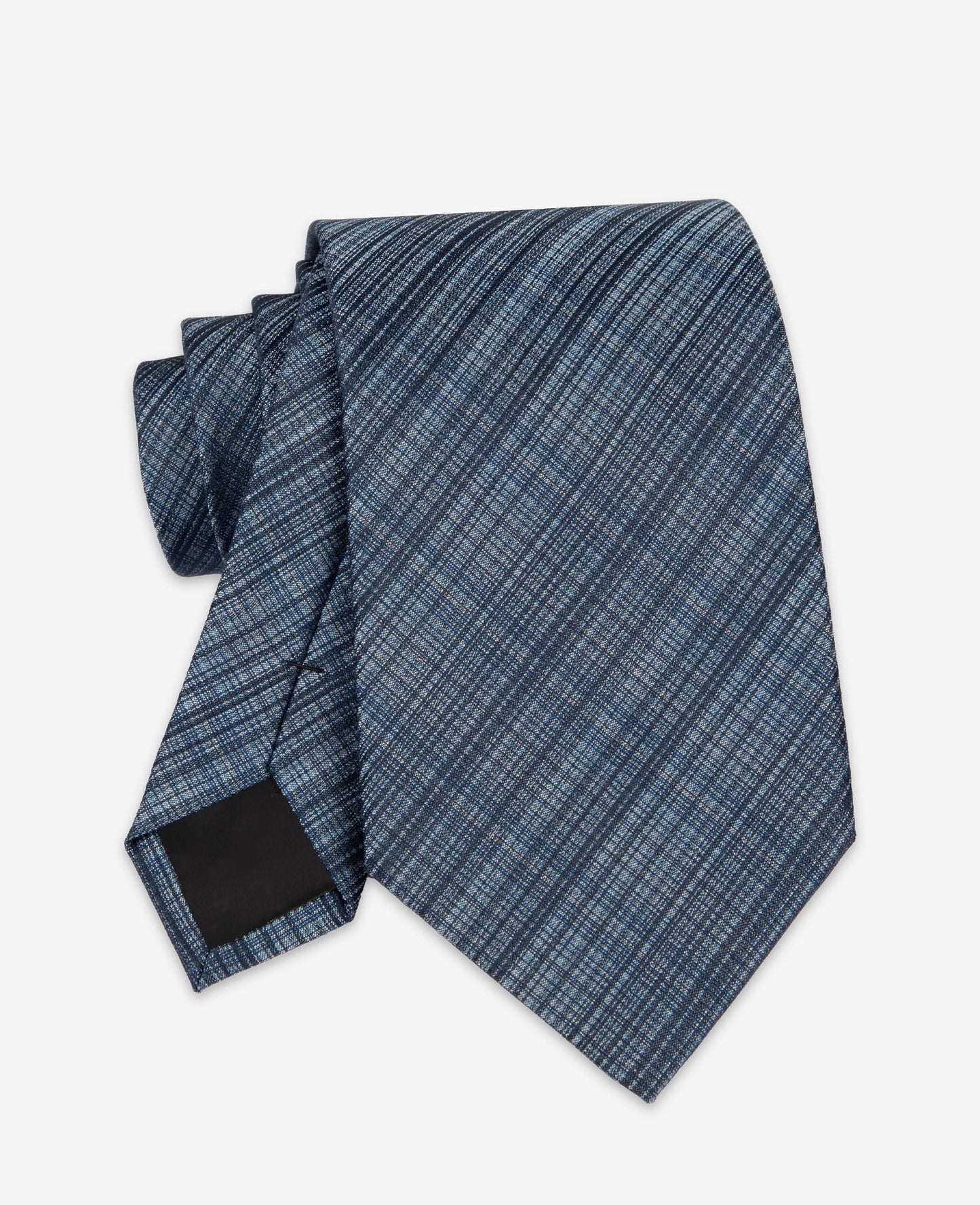 Blue Plaid Tie