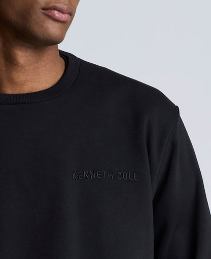 Site Exclusive! Kenneth Cole Embroidered Logo Sweatshirt