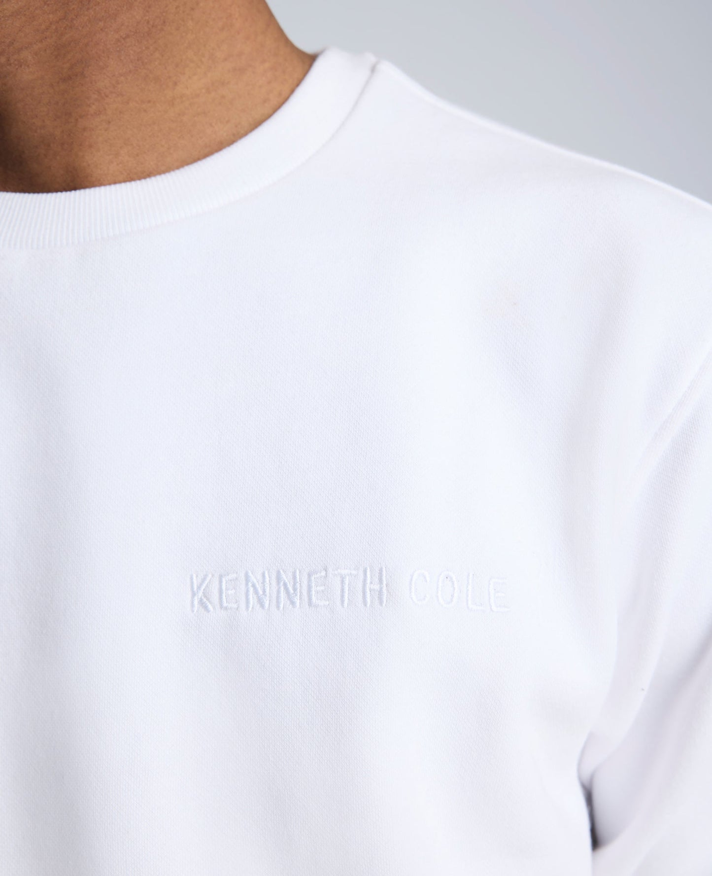 Site Exclusive! Kenneth Cole Embroidered Logo Sweatshirt
