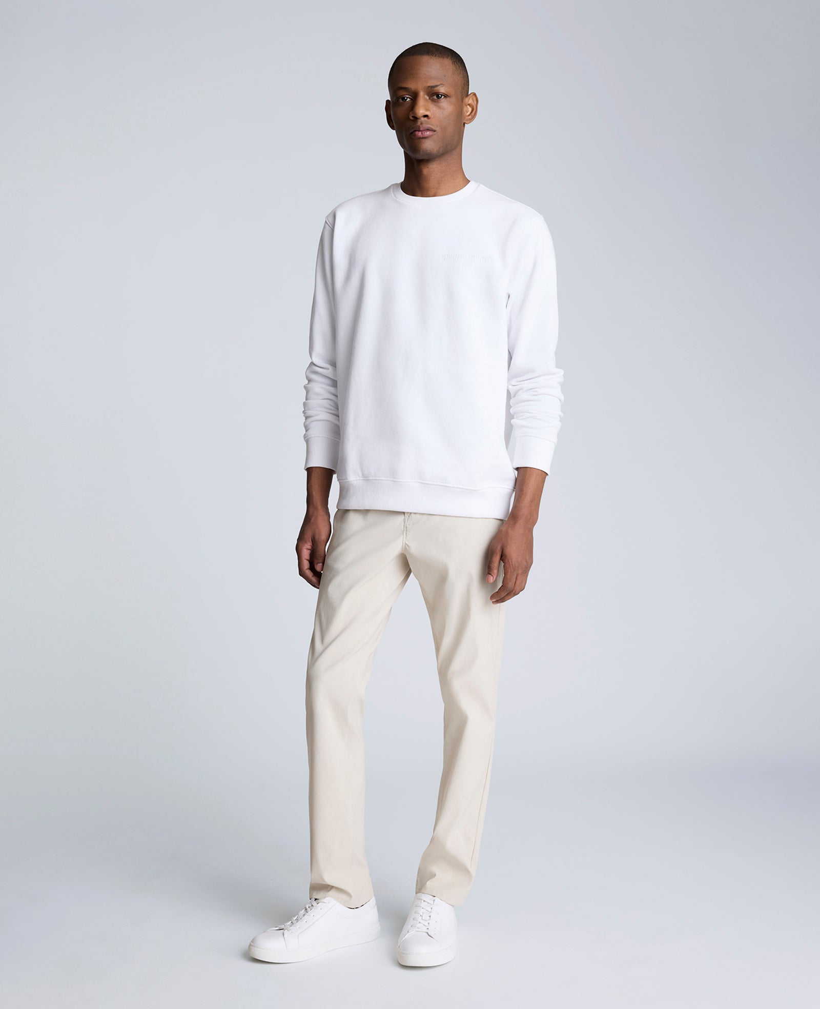 Site Exclusive! Kenneth Cole Embroidered Logo Sweatshirt