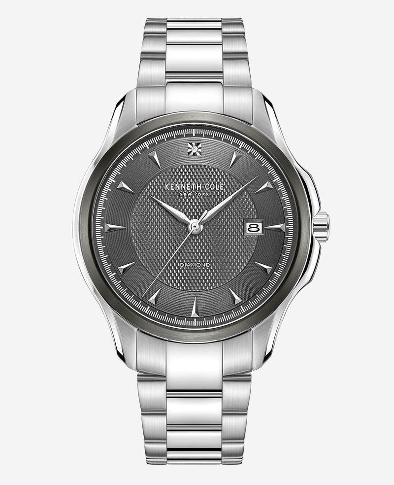 Genuine Diamond Strap Watch