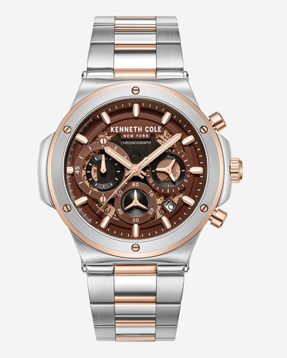 Contrast Dress Sport Watch