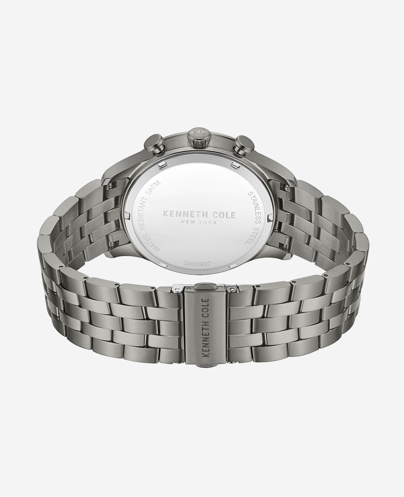 Dress Sport Chronograph Stainless Steel Bracelet Watch